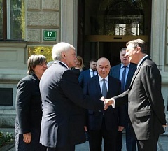 О визите губернатора Санкт-Петербурга Г.С.Полтавченко в Словению